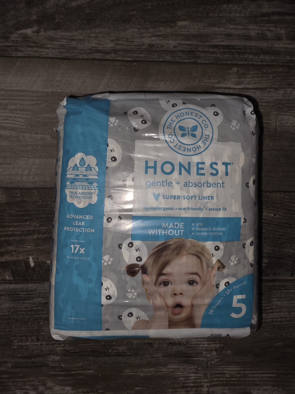 Honest Sz 5 Diapers